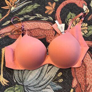 Victoria’s Secret Perfect Shape Bra – Rose Pink, Size 38C, NWT